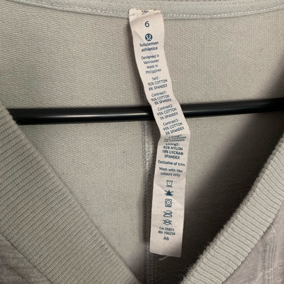 Lululemon asymmetrical zip jacket - Picture 2 of 6